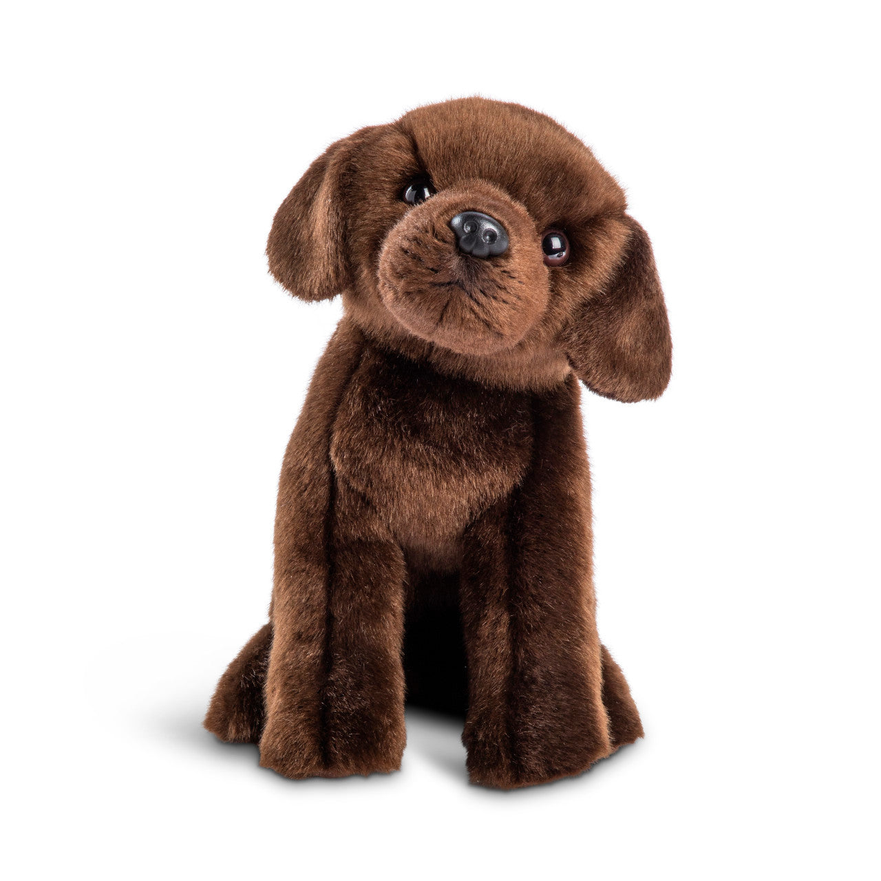 Life size chocolate store lab stuffed animal