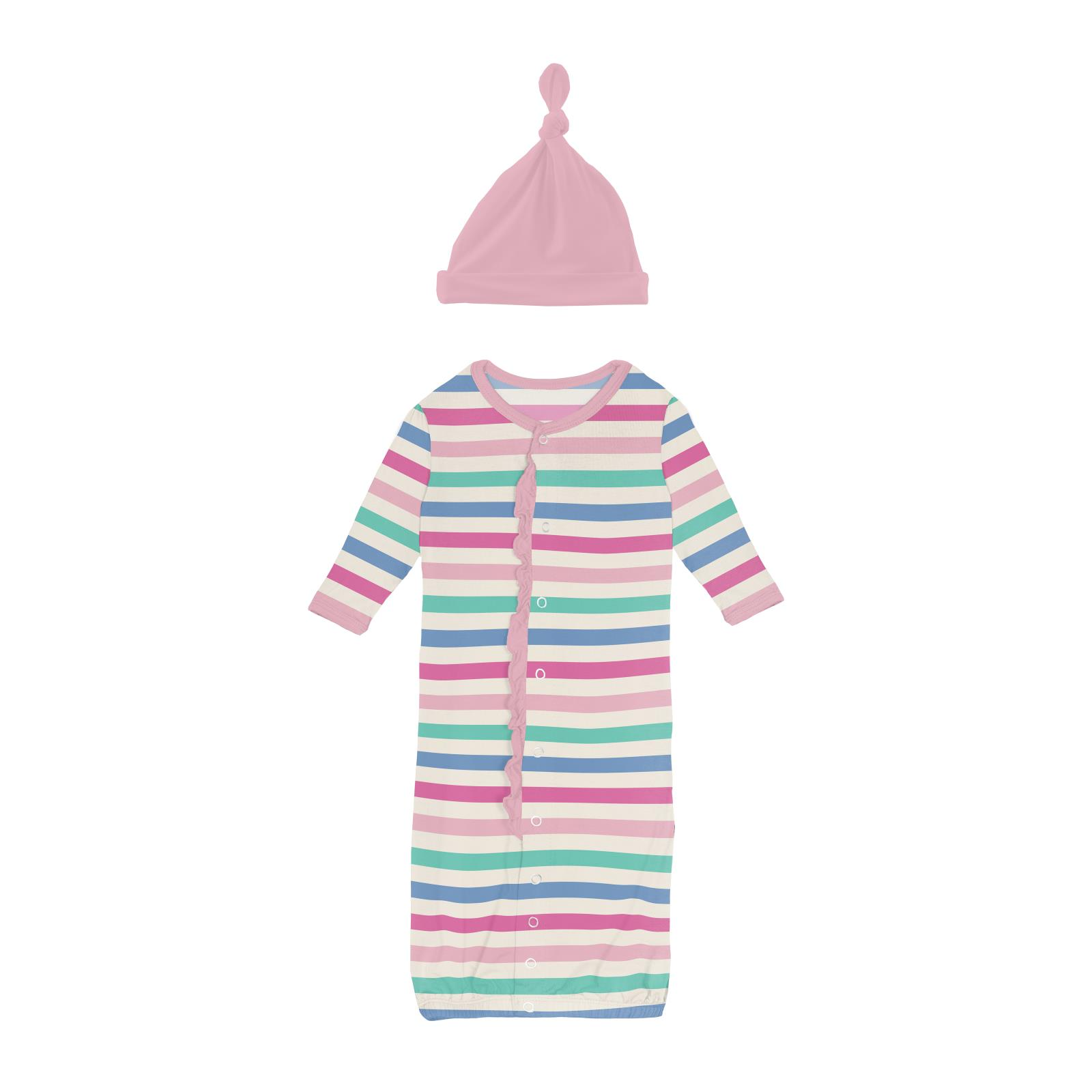 Kickee pants sale layette gown