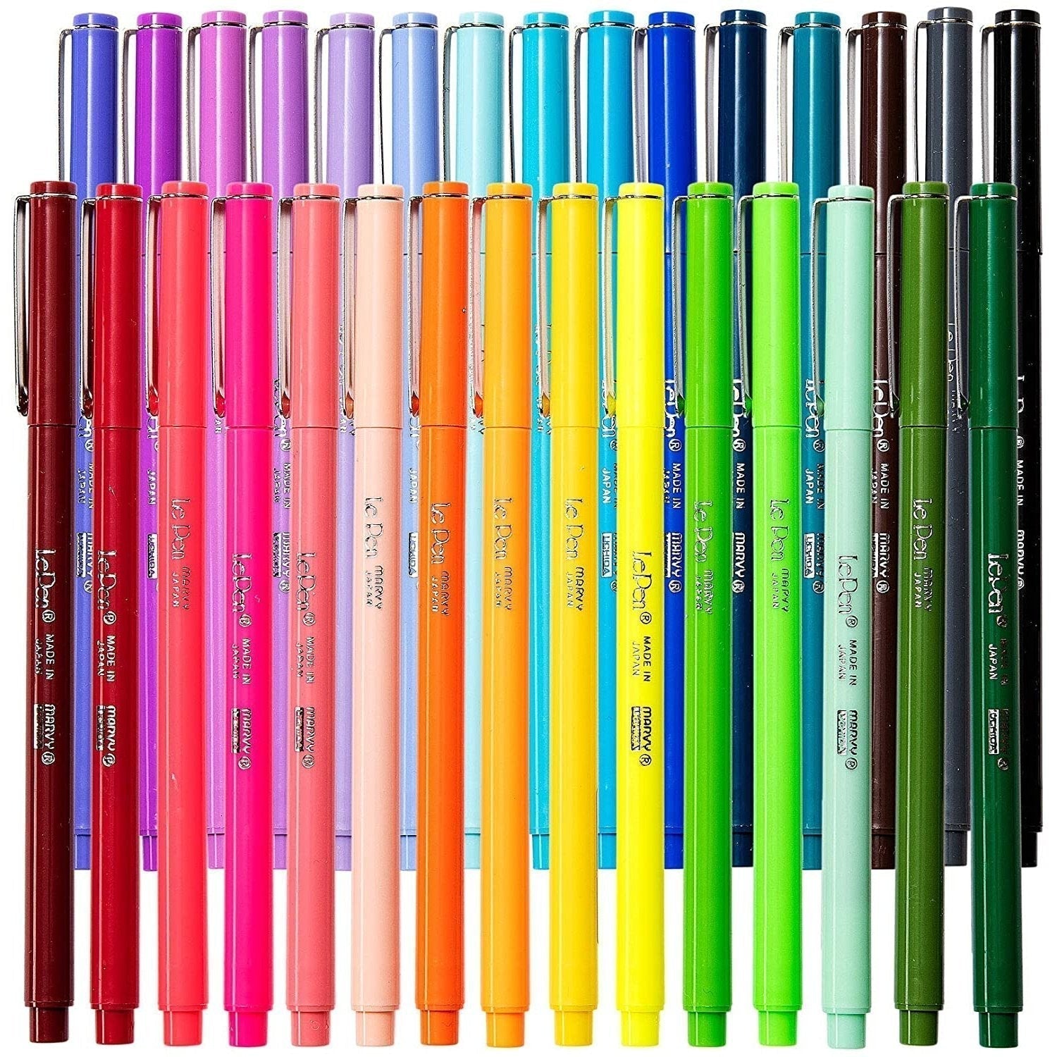 Set de stylos à pointe feutre 30 pcs