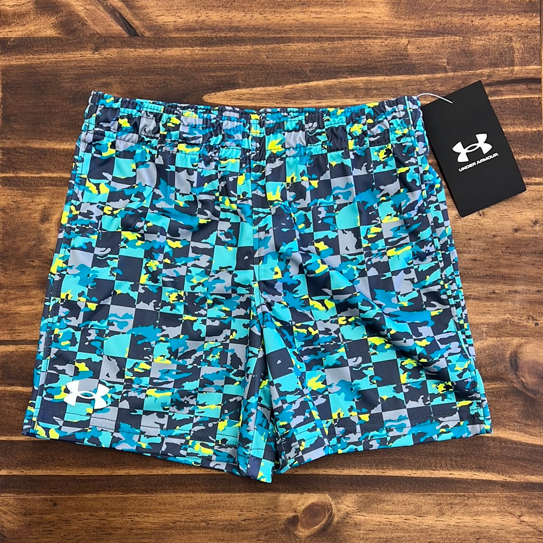 Under armour hotsell teal shorts