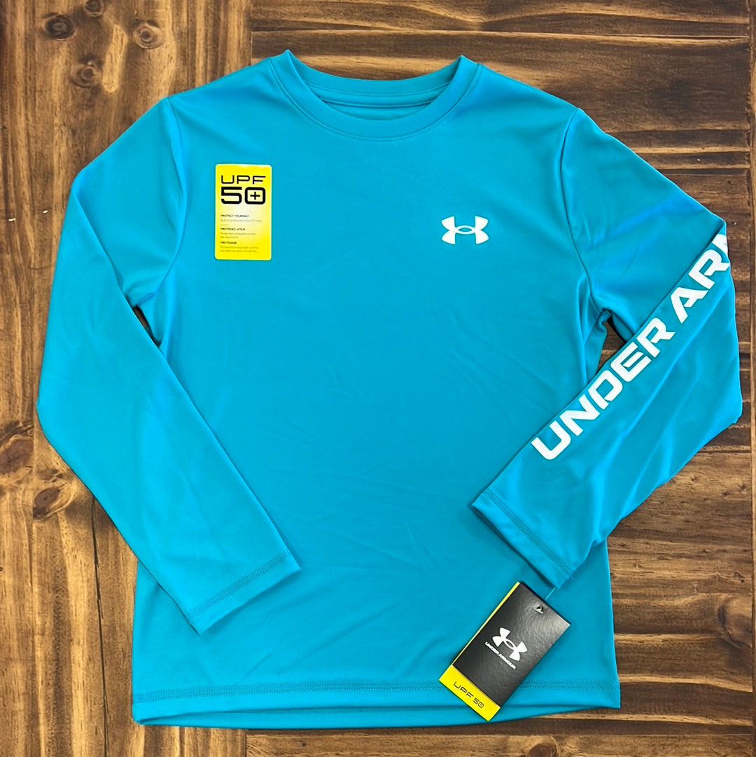 US Open Youth Under Armour Official Logo Performance Long Sleeve T-Shirt -  US Open Shop