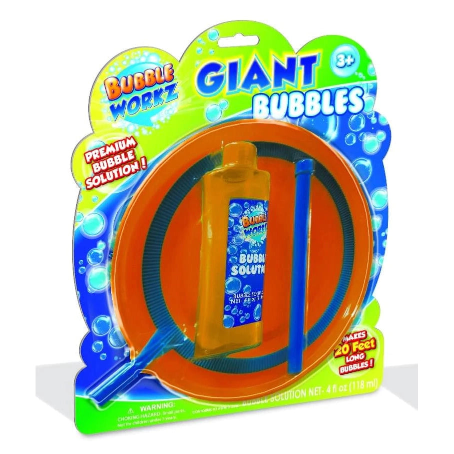 Bubble Workz Giant Bubble Making Kit Orange