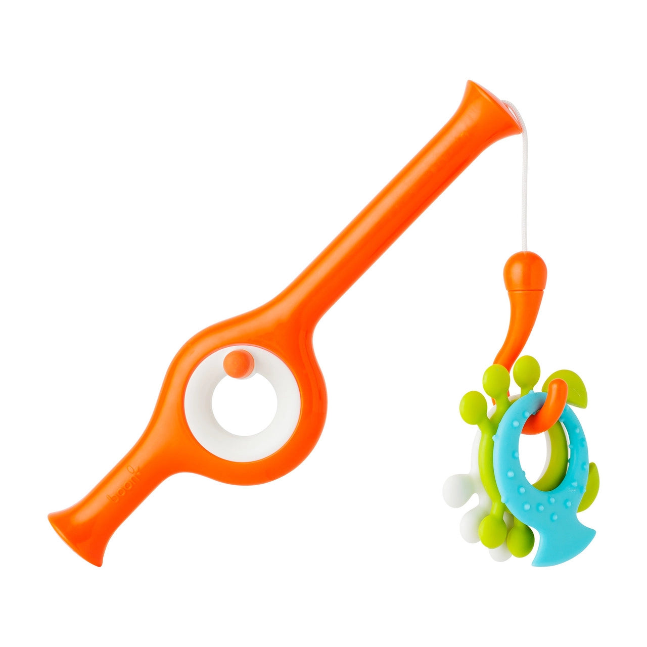Boon CAST Fishing Pole Bath Toy - Orange/Multi