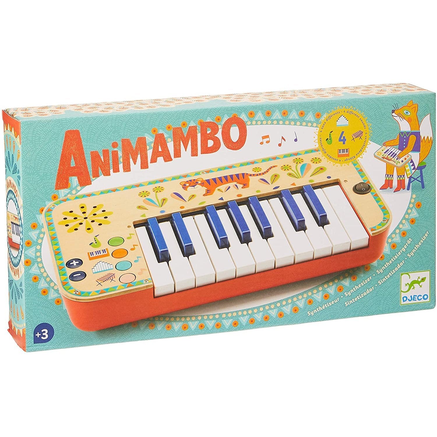 Ukulélé Animambo - Instrument de musique pour enfant - Djeco