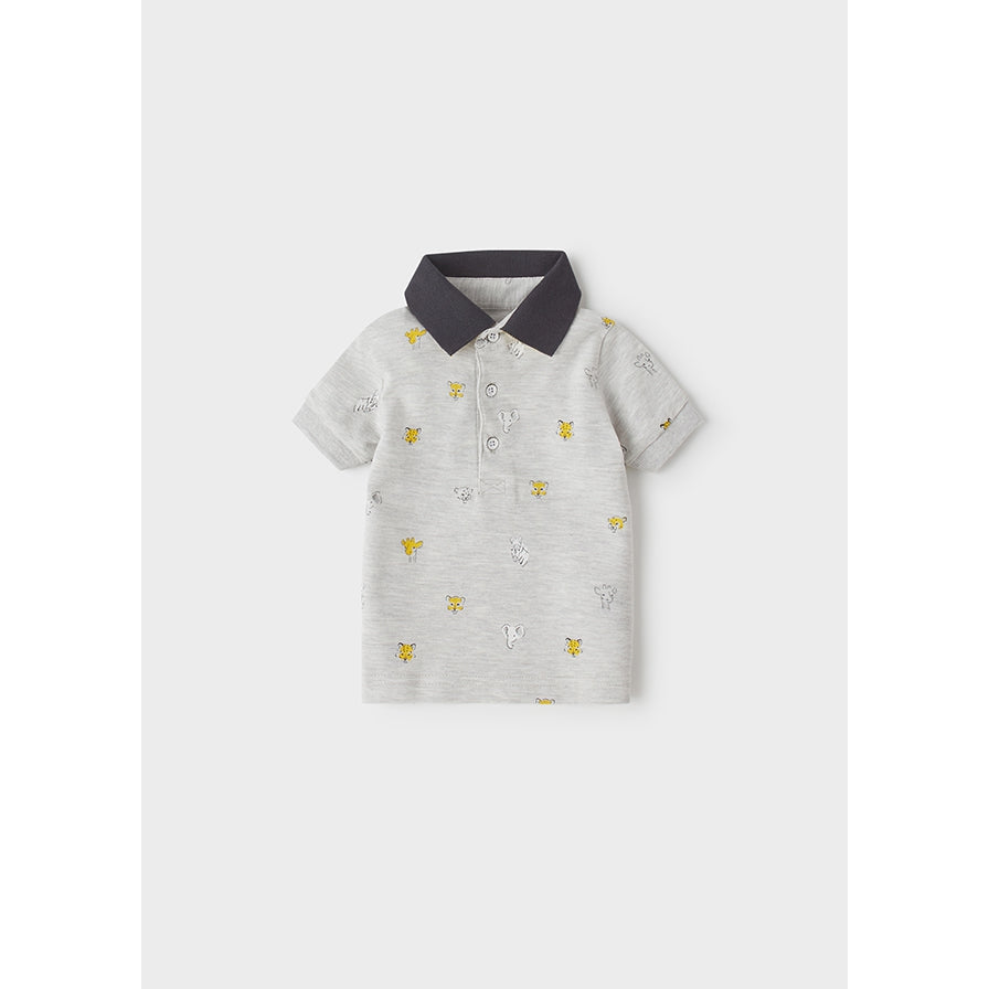 Toddler grey polo outlet shirt