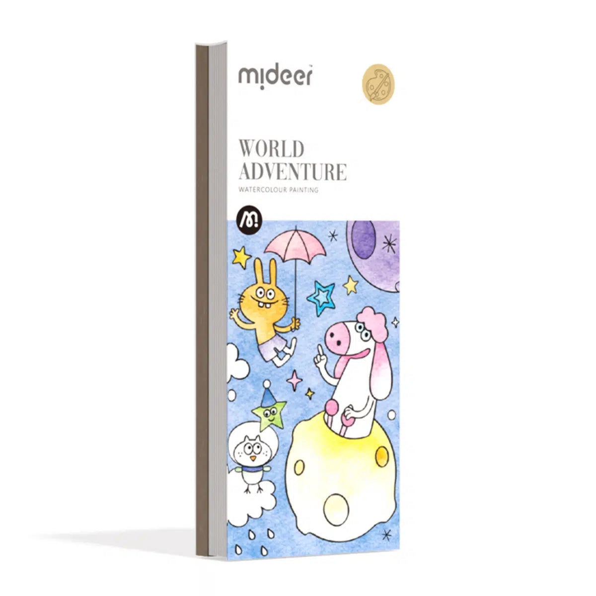 Mideer Pocket Watercolor Painting Book Kids Travel Toy Colouring Book Art  Educational Portable Painting Book
