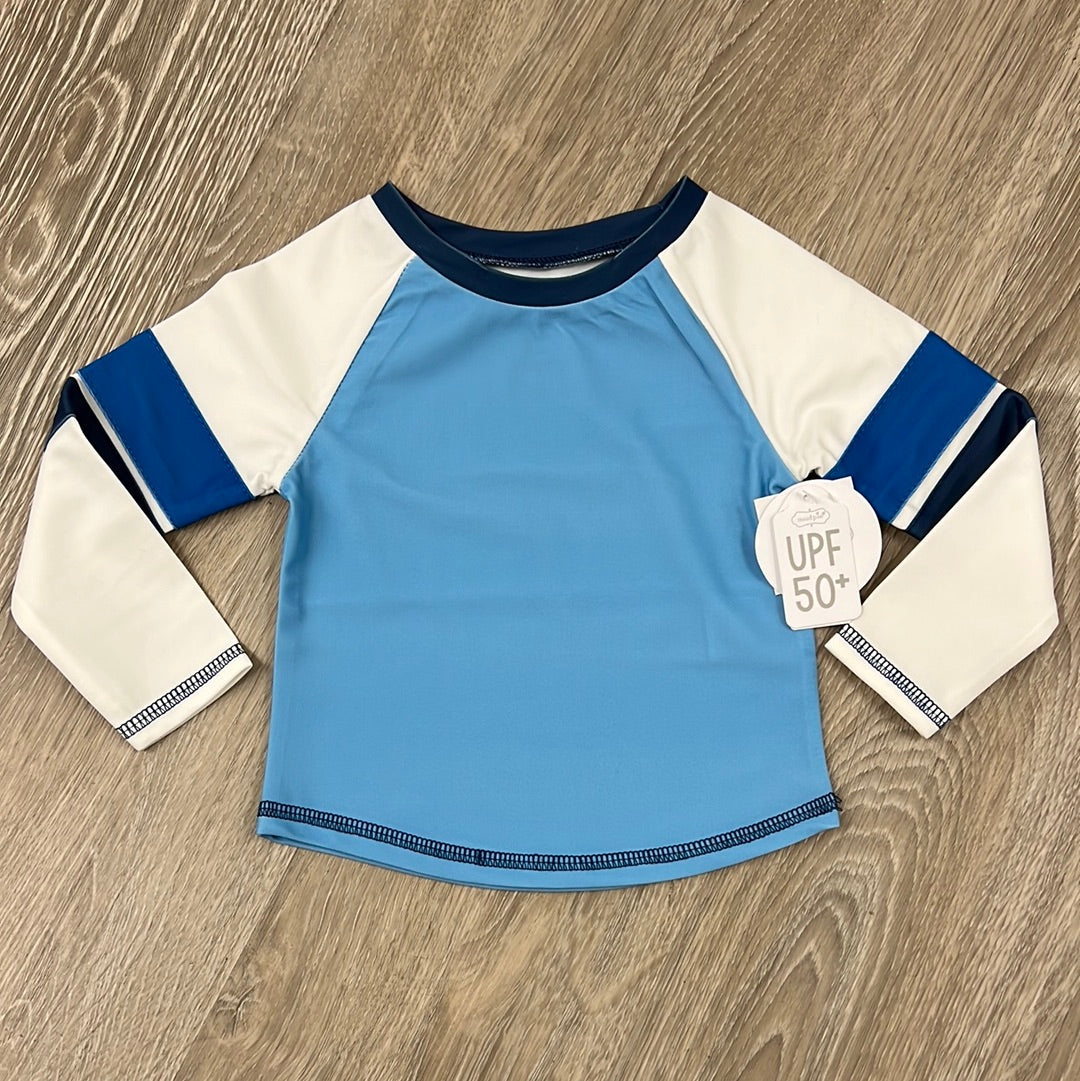 Boys navy rash sales guard