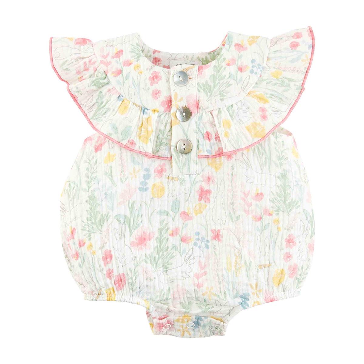 Mud pie store floral bunny dress