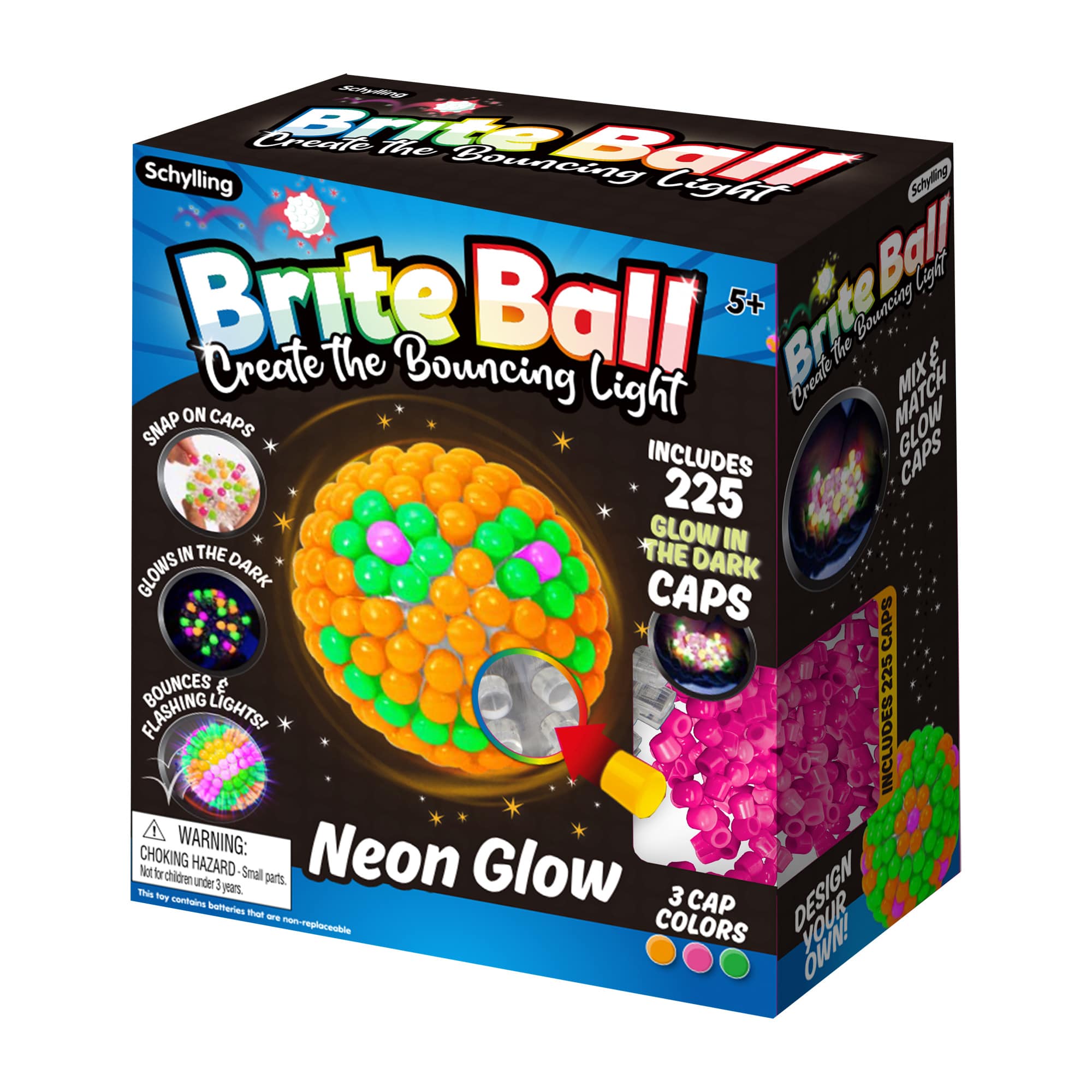 Schylling Brite Ball - Neon Glow