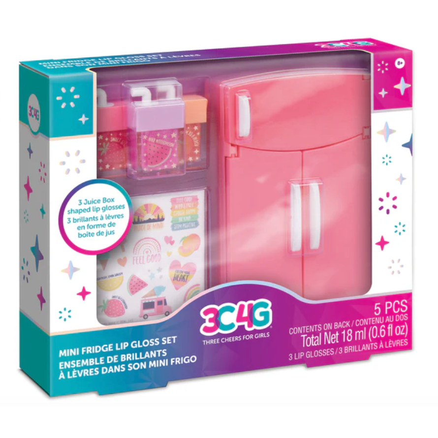 3C4G Mini Fridge Lip Gloss Set-3C4G-Little Giant Kidz