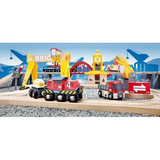 BRIO Cargo Railway Deluxe Set-BRIO-Little Giant Kidz