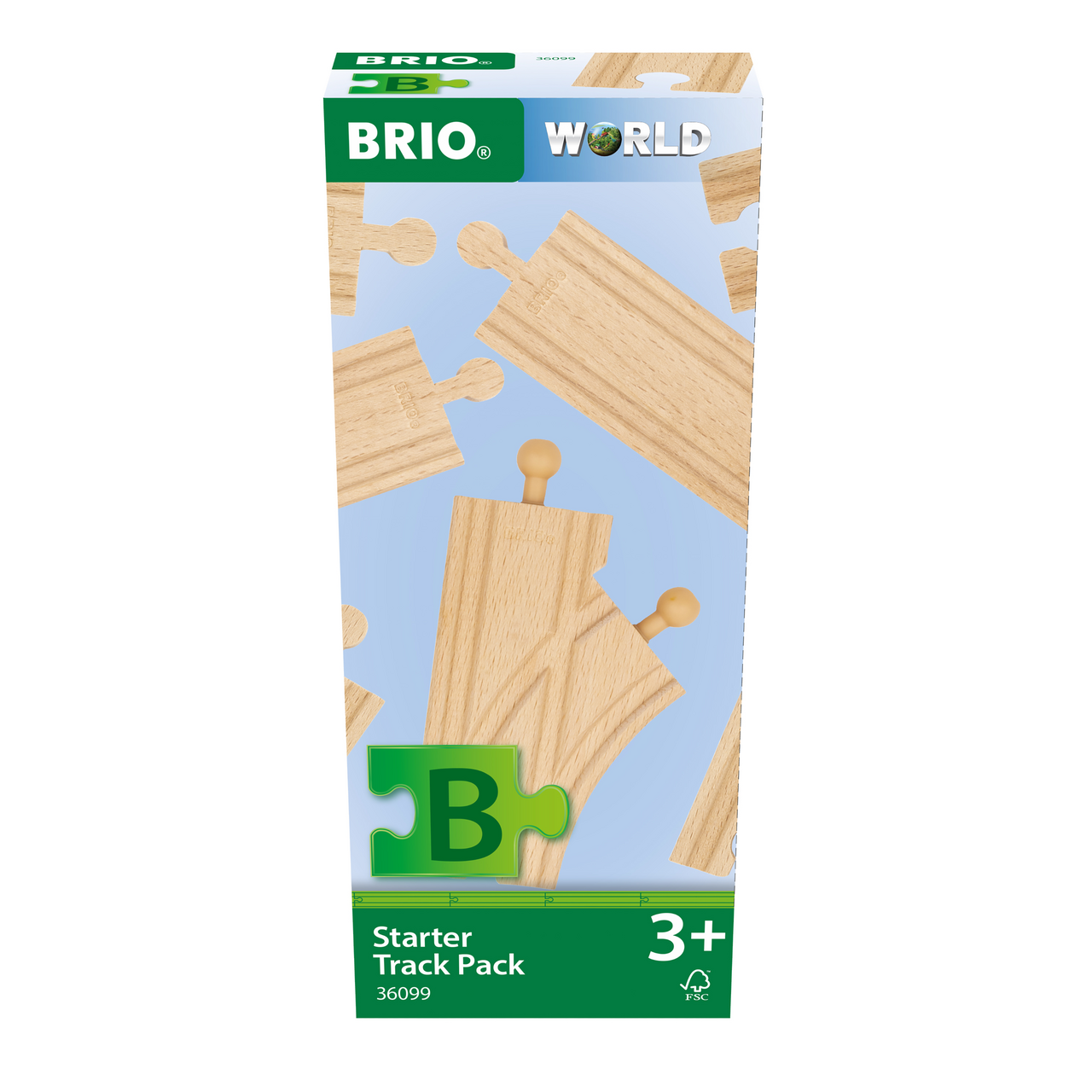 BRIO Railway Starter Track Pack (Set B)-BRIO-Little Giant Kidz