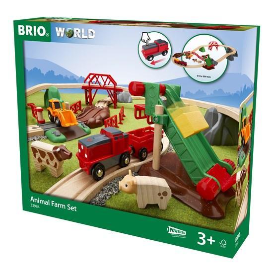 BRIO World Animal Farm Set-BRIO-Little Giant Kidz