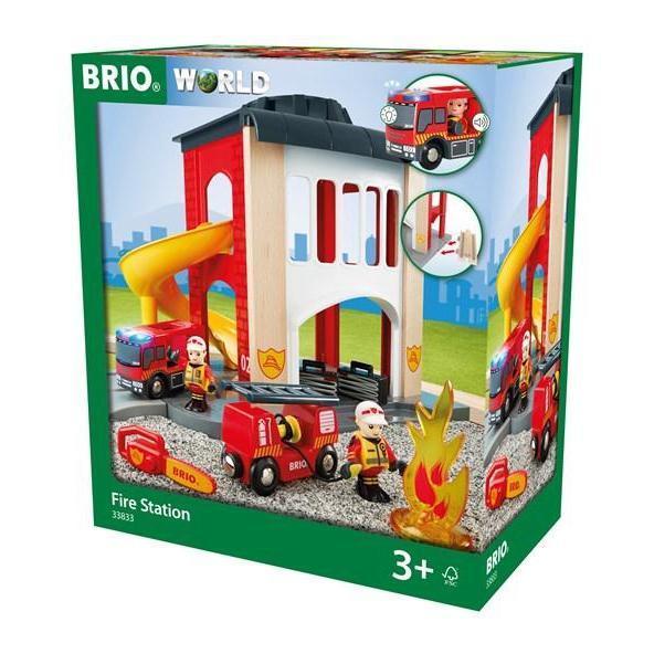 BRIO World Central Fire Station-BRIO-Little Giant Kidz