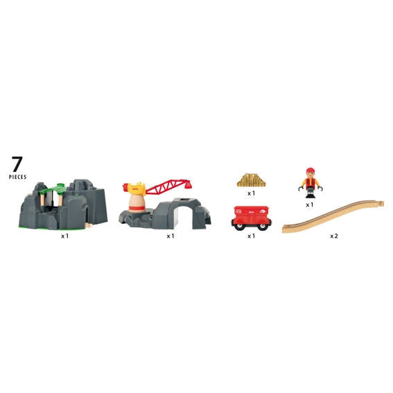 Brio crane and mountain tunnel on sale