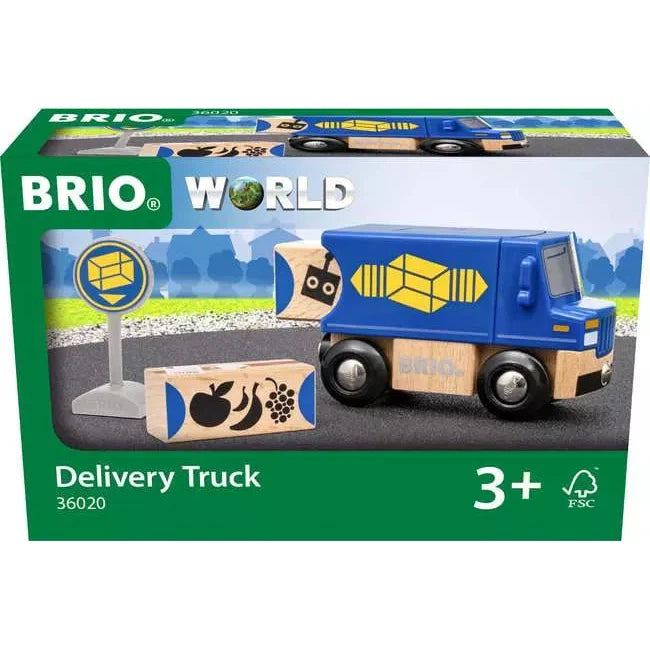 BRIO World Delivery Truck-BRIO-Little Giant Kidz