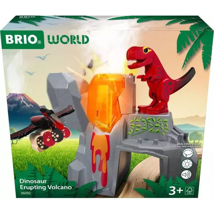 BRIO World Dinosaur Erupting Volcano-BRIO-Little Giant Kidz