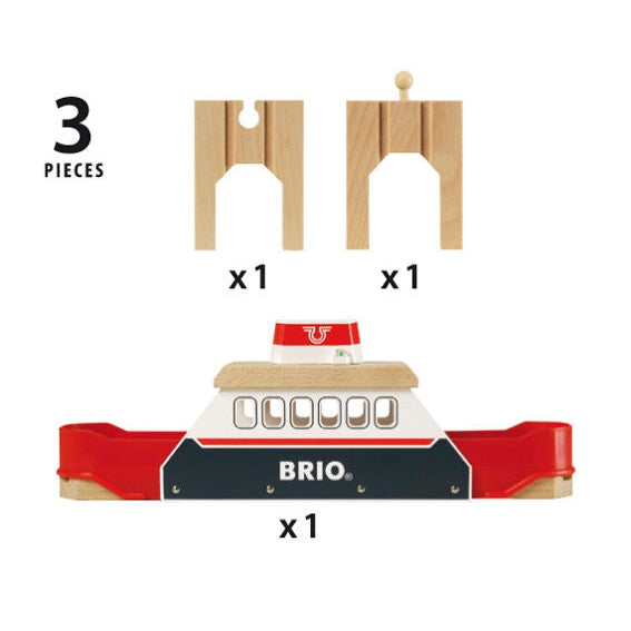 BRIO World Ferry Ship-BRIO-Little Giant Kidz