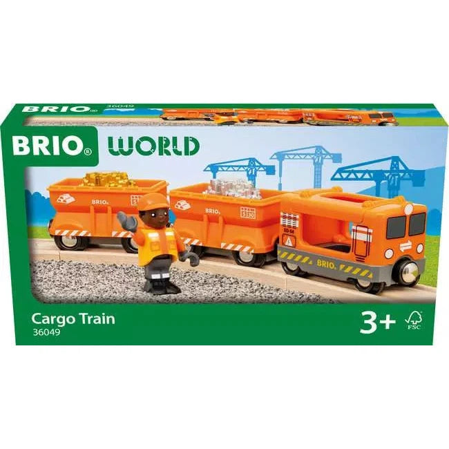 BRIO World Gold Cargo Train-BRIO-Little Giant Kidz