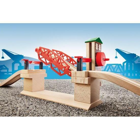 BRIO World Lifting Bridge for Railway-BRIO-Little Giant Kidz