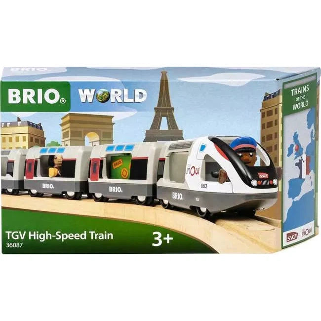 BRIO World TGV High-Speed Train-BRIO-Little Giant Kidz