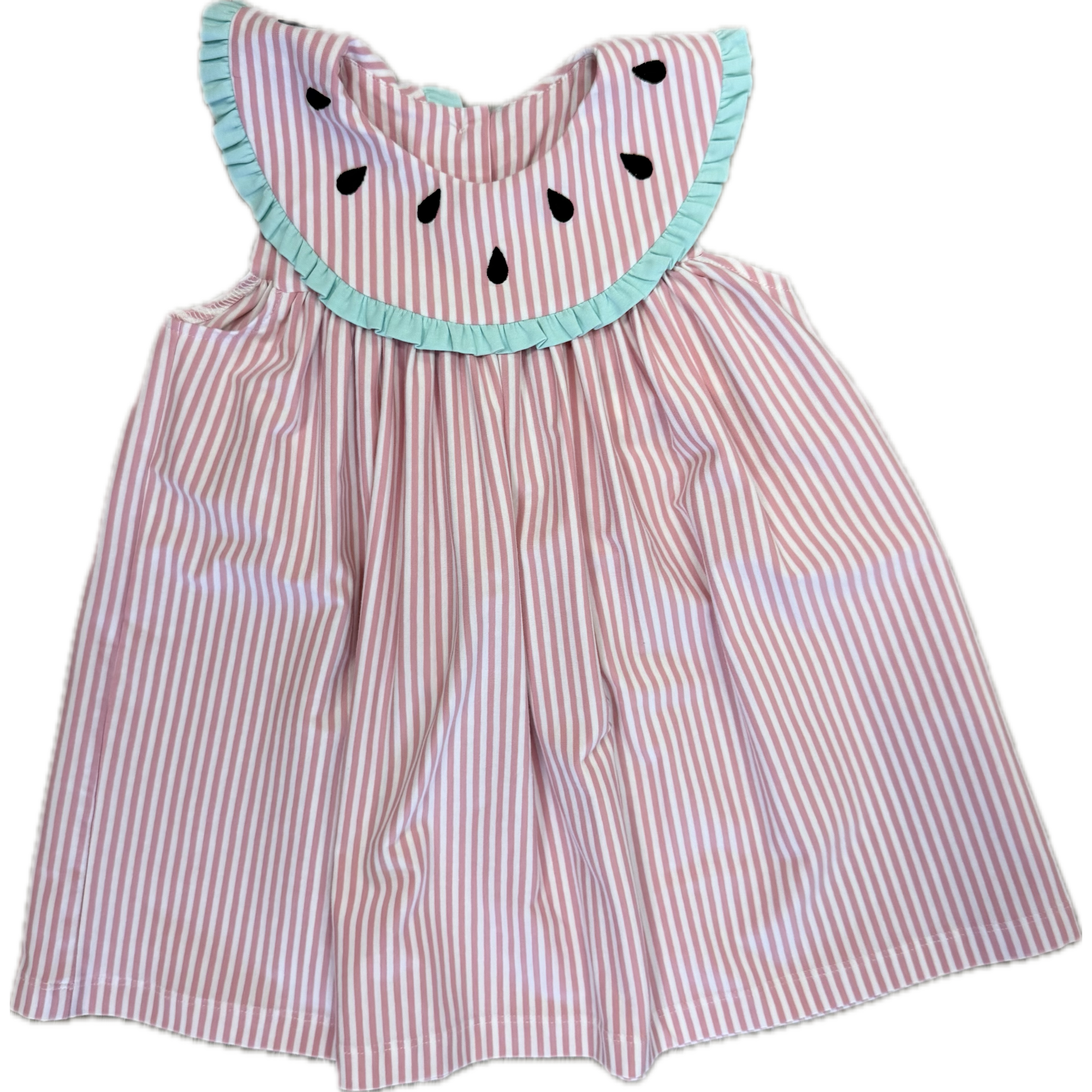 Banana Split Watermelon Dress-BANANA SPLIT-Little Giant Kidz