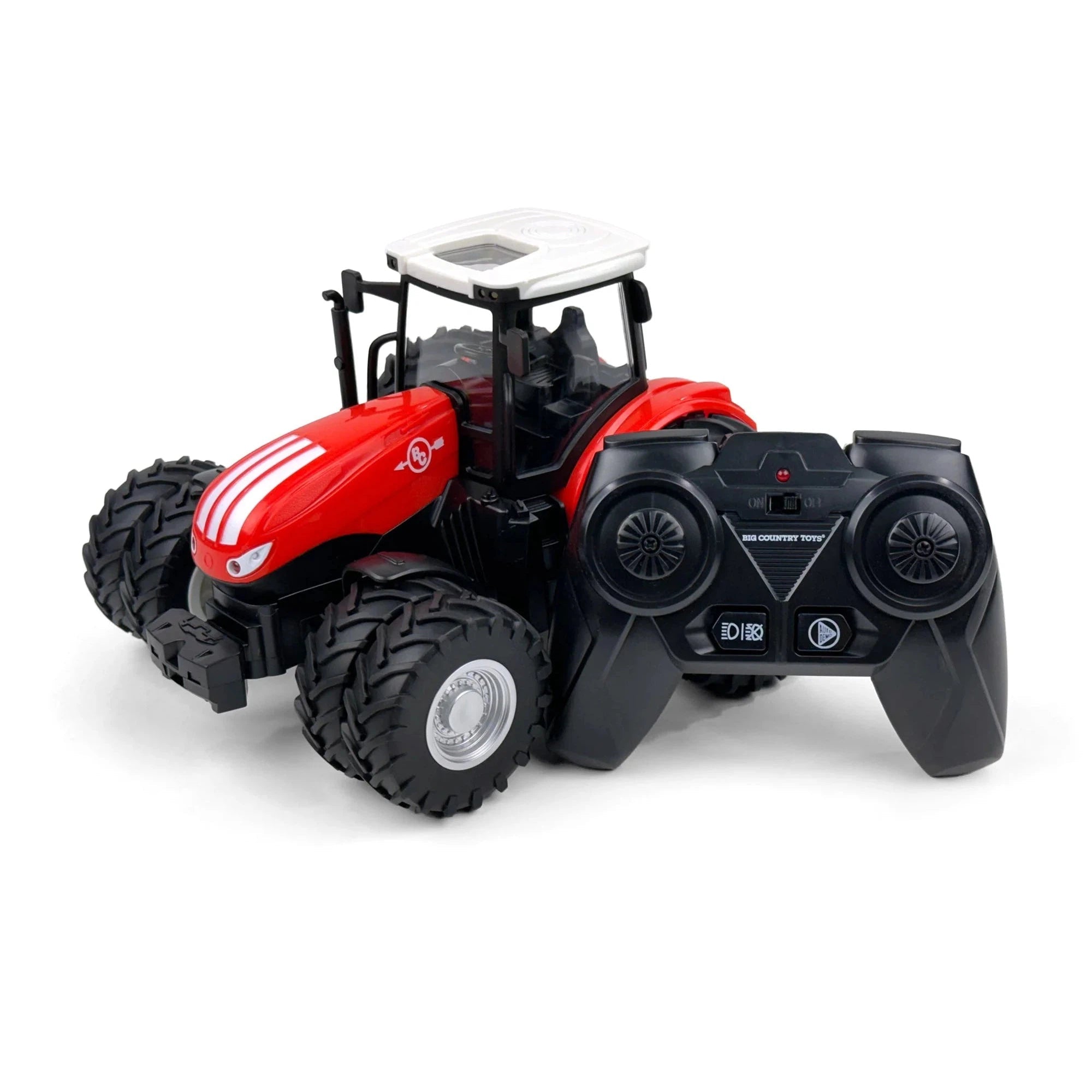 Big Country Toys 1:24 Scale R/C Tractor Dually - Red-BIG COUNTRY TOYS-Little Giant Kidz