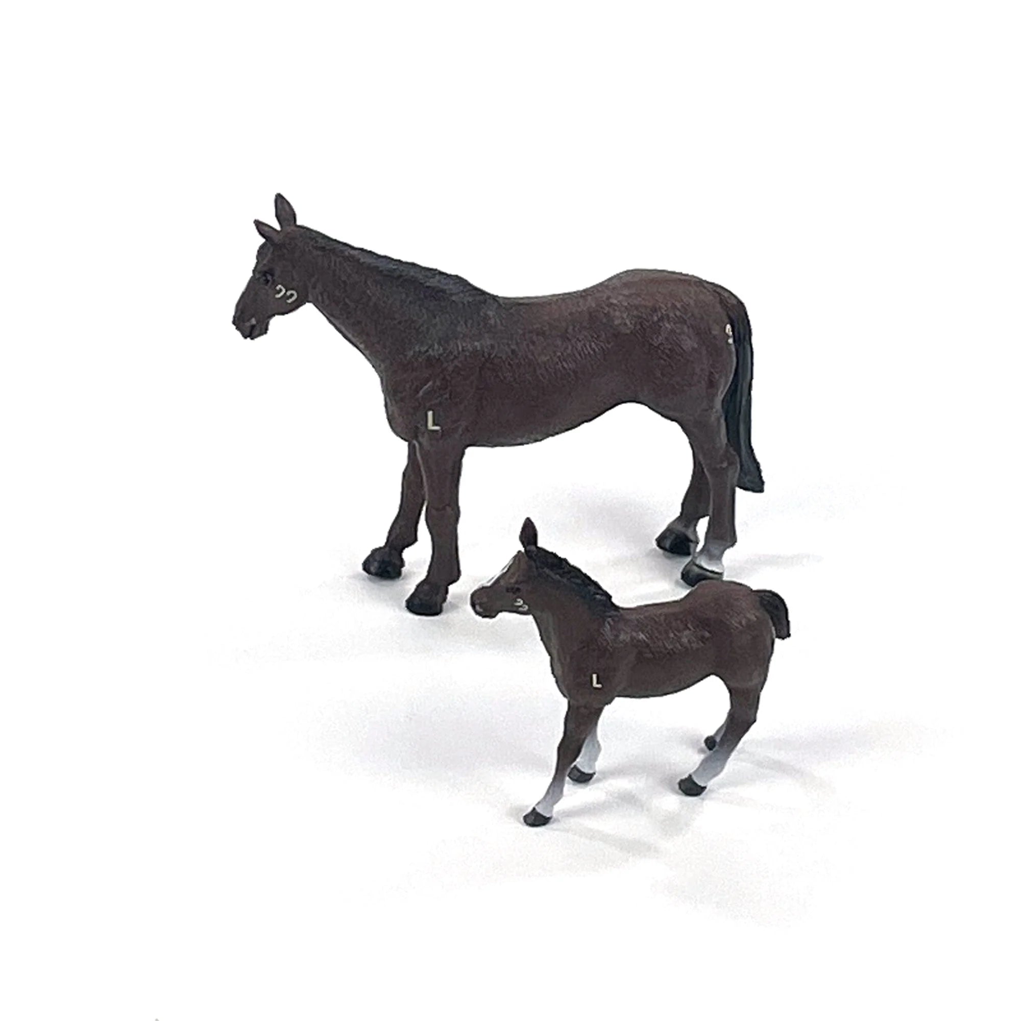 Big Country Toys 6666 Ranch Quarter Horse Mare & Colt-BIG COUNTRY TOYS-Little Giant Kidz