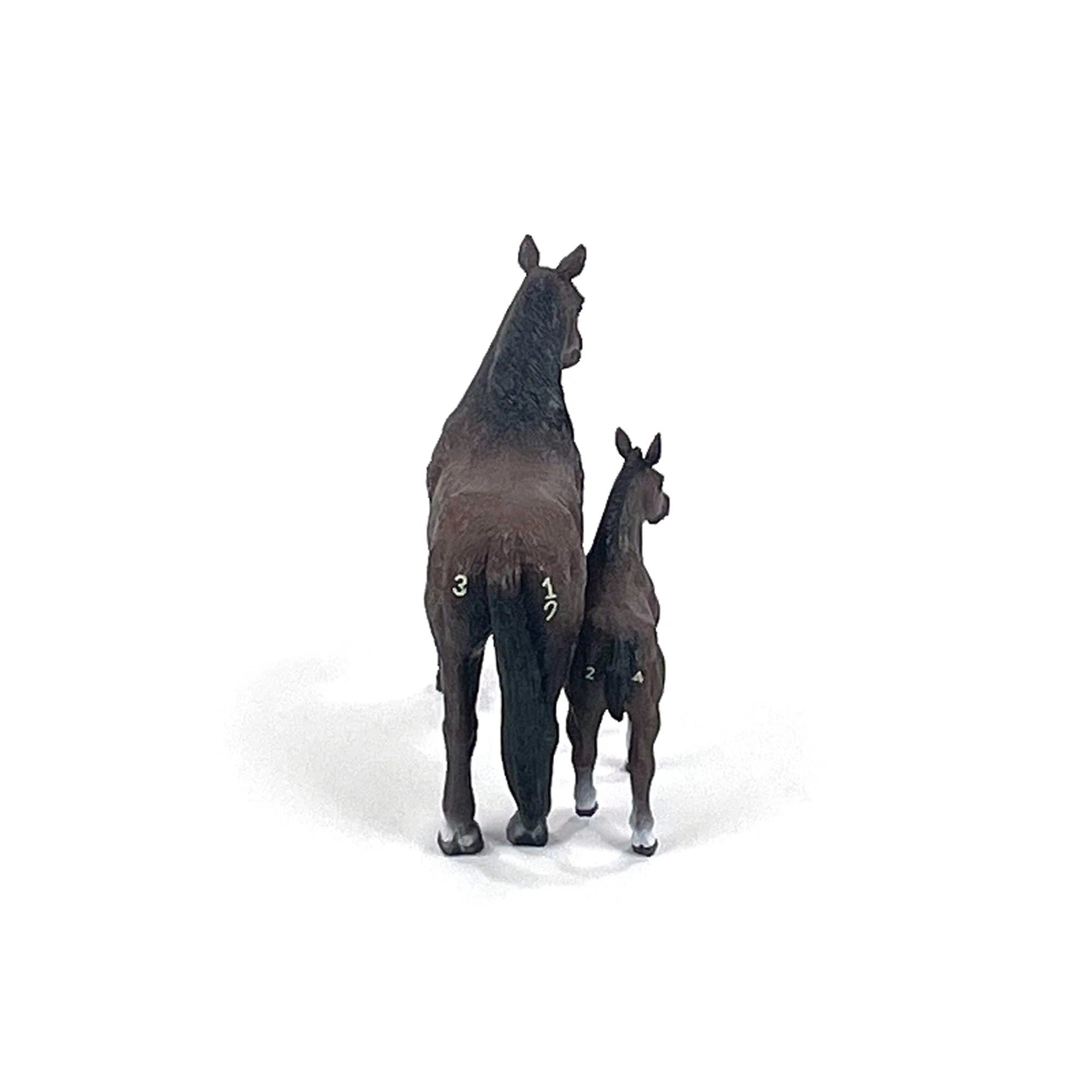 Big Country Toys 6666 Ranch Quarter Horse Mare & Colt-BIG COUNTRY TOYS-Little Giant Kidz