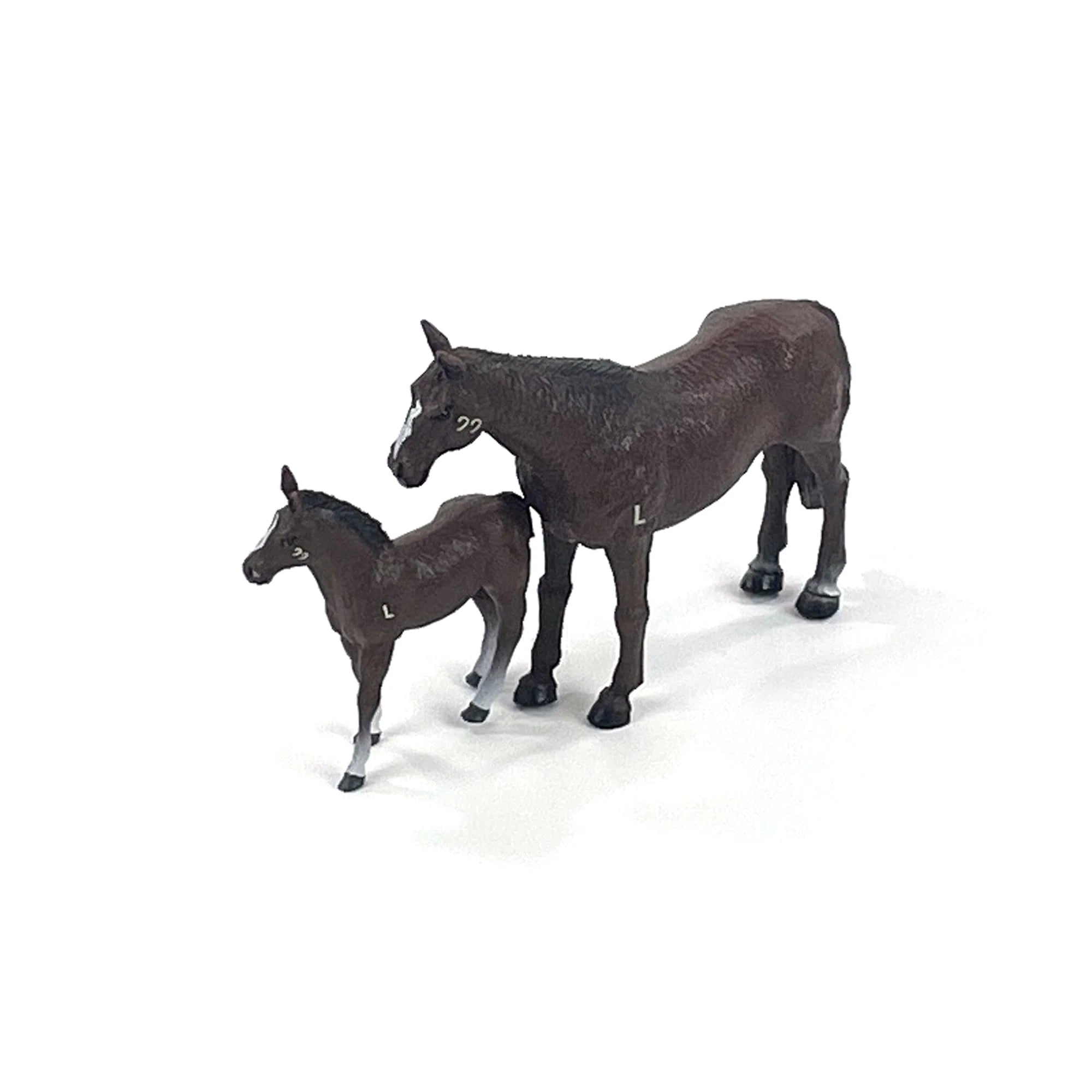 Big Country Toys 6666 Ranch Quarter Horse Mare & Colt-BIG COUNTRY TOYS-Little Giant Kidz