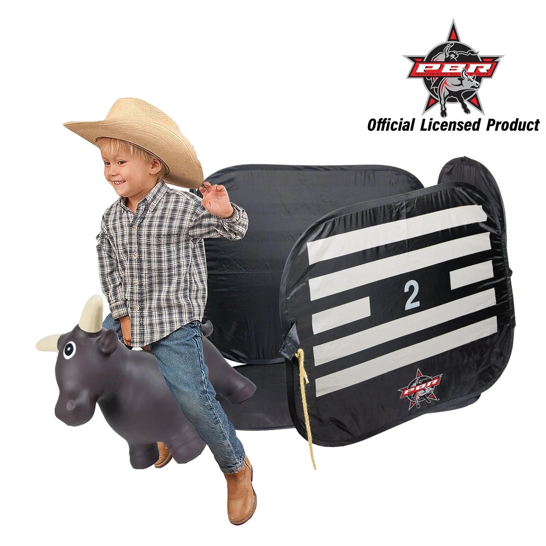 Big Country Toys Lil' Bucker® Bull & PBR® Bucking Chute-BIG COUNTRY TOYS-Little Giant Kidz