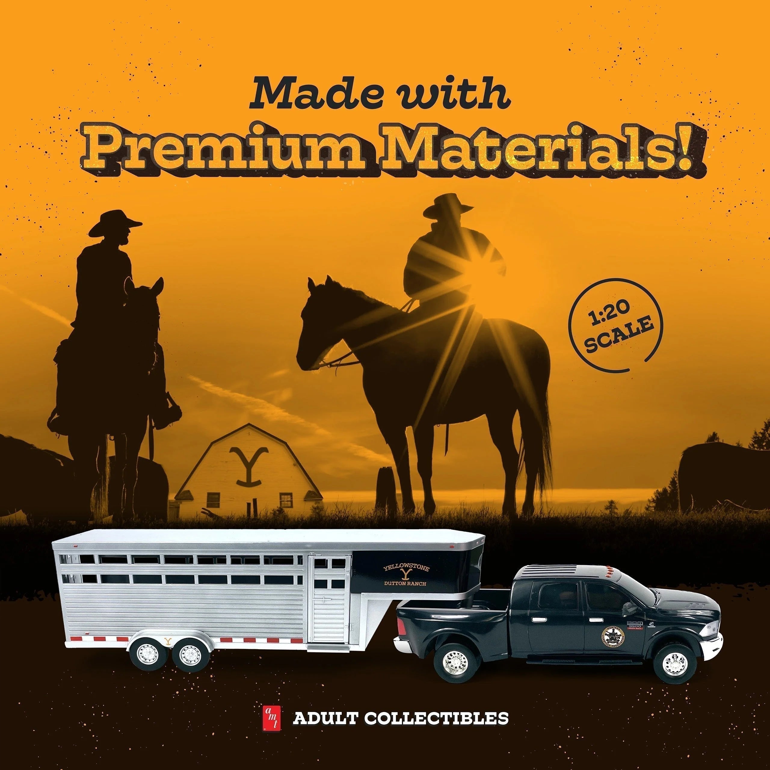 Big Country Toys Yellowstone Adult Collectible - Kayce Dutton's Livestock Agent Truck-BIG COUNTRY TOYS-Little Giant Kidz