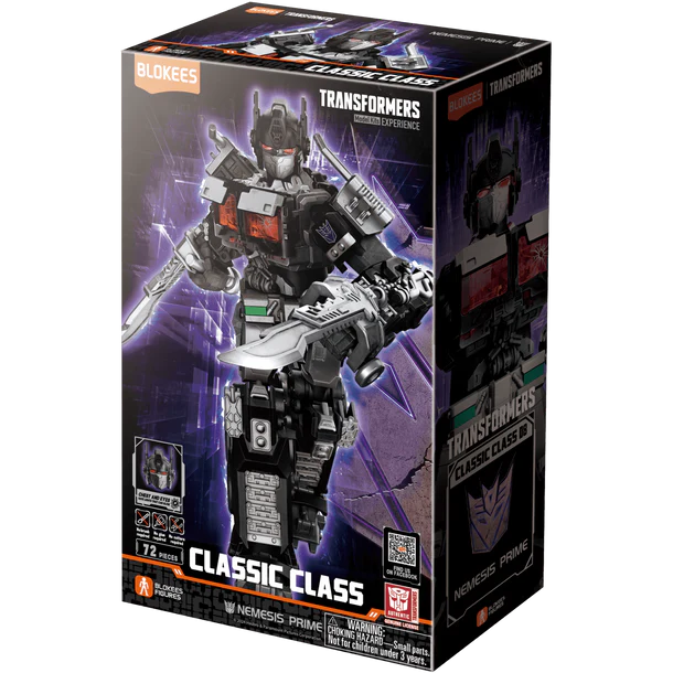 Blockees Transformers Classic Class - CC - Nemesis Prime-Blokees-Little Giant Kidz