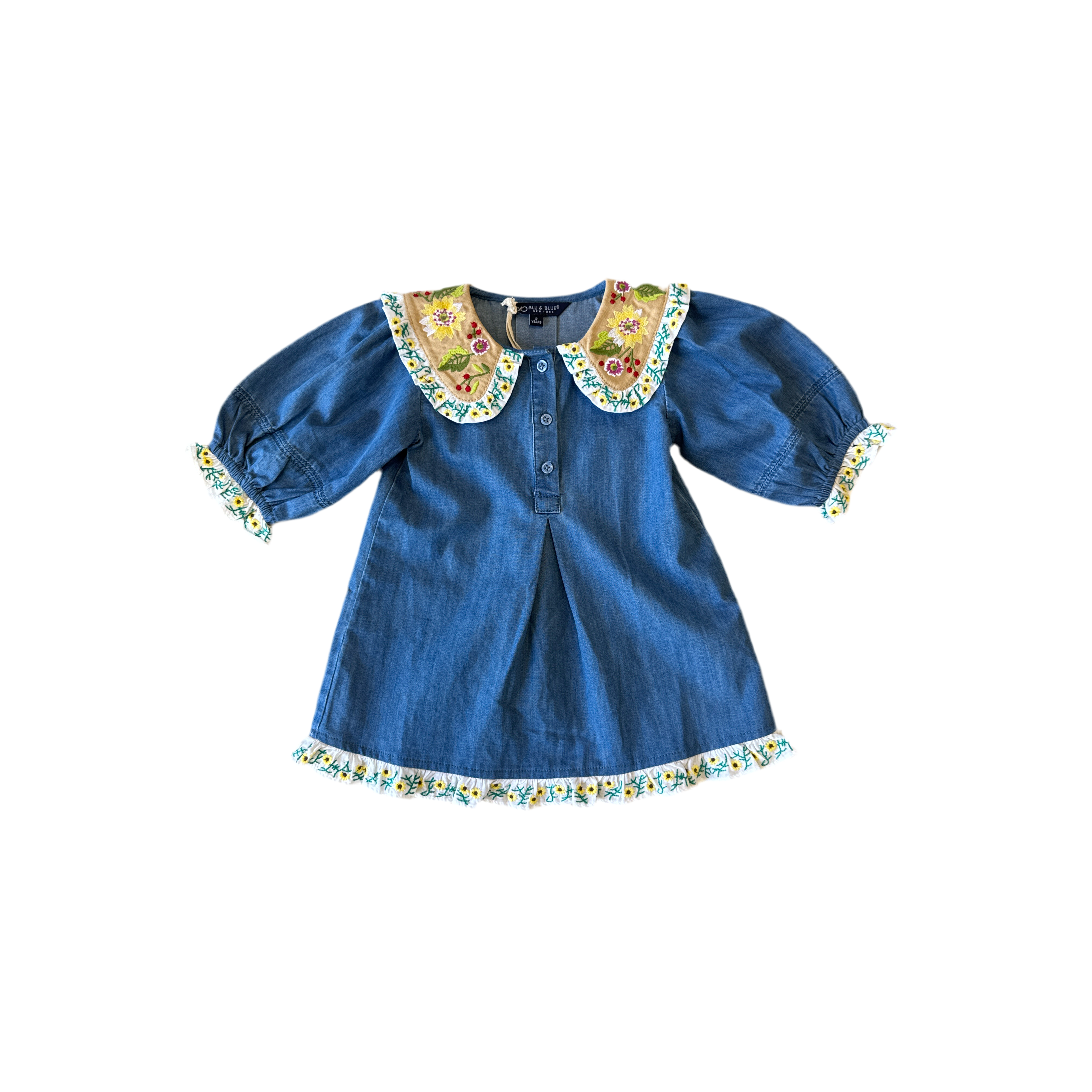 Blu & Blue Sienna Dress-BLU & BLUE-Little Giant Kidz