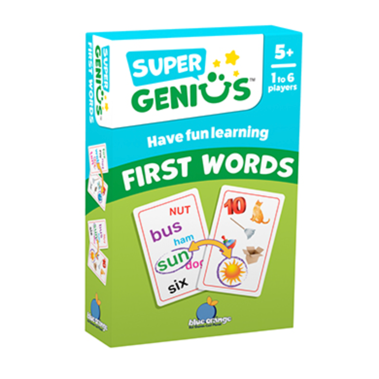 Blue Orange Games - Super Genius First Words-BLUE ORANGE GAMES-Little Giant Kidz