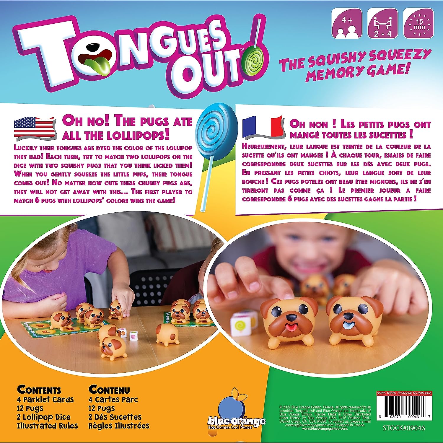 Blue Orange Games Tongues Out - The Squishy Squeezy Memory Game-BLUE ORANGE GAMES-Little Giant Kidz