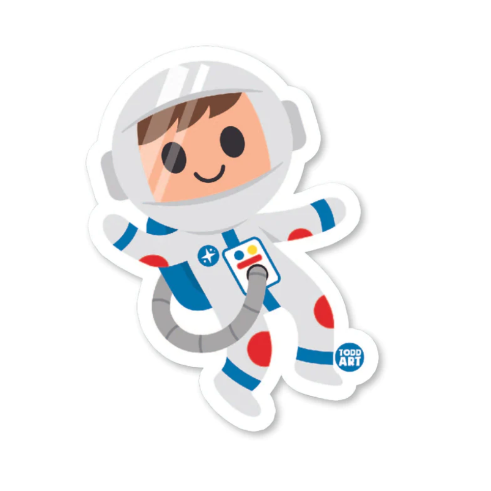 Boo-Boo Buddies Astronaut Sticker-BOO-BOO BUDDIES-Little Giant Kidz