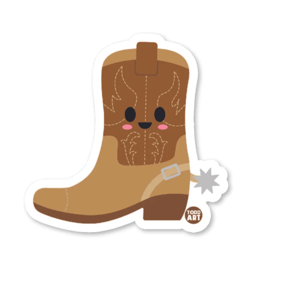 Boo-Boo Buddies Cowboy Boot Sticker-BOO-BOO BUDDIES-Little Giant Kidz