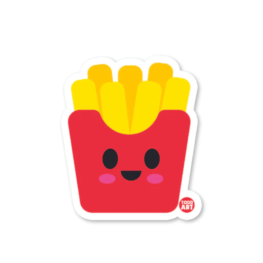 Boo-Boo Buddies French Fries Sticker-BOO-BOO BUDDIES-Little Giant Kidz