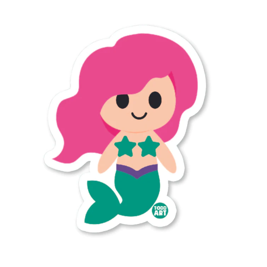 Boo-Boo Buddies Mermaid Sticker-BOO-BOO BUDDIES-Little Giant Kidz