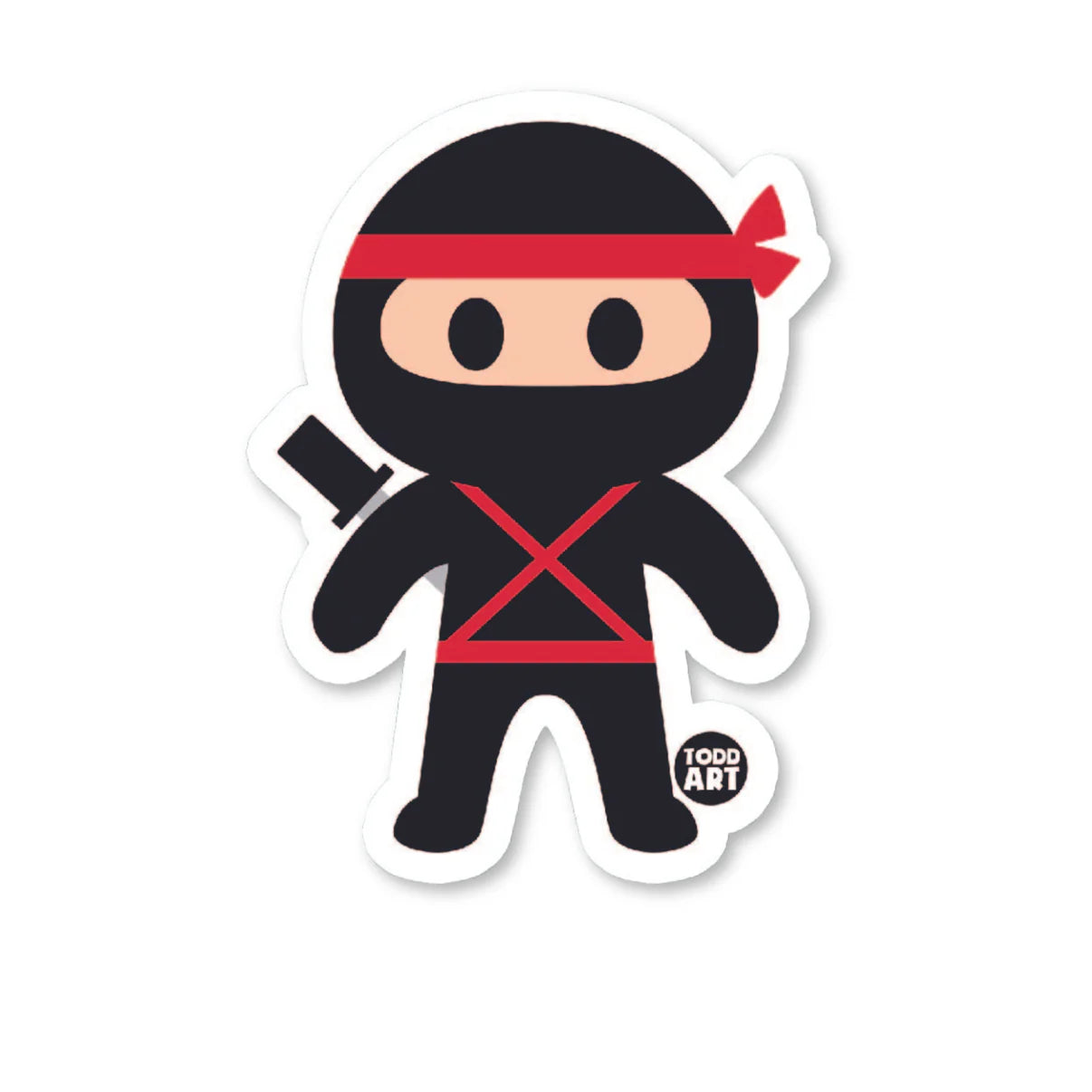 Boo-Boo Buddies Ninja Sticker-BOO-BOO BUDDIES-Little Giant Kidz