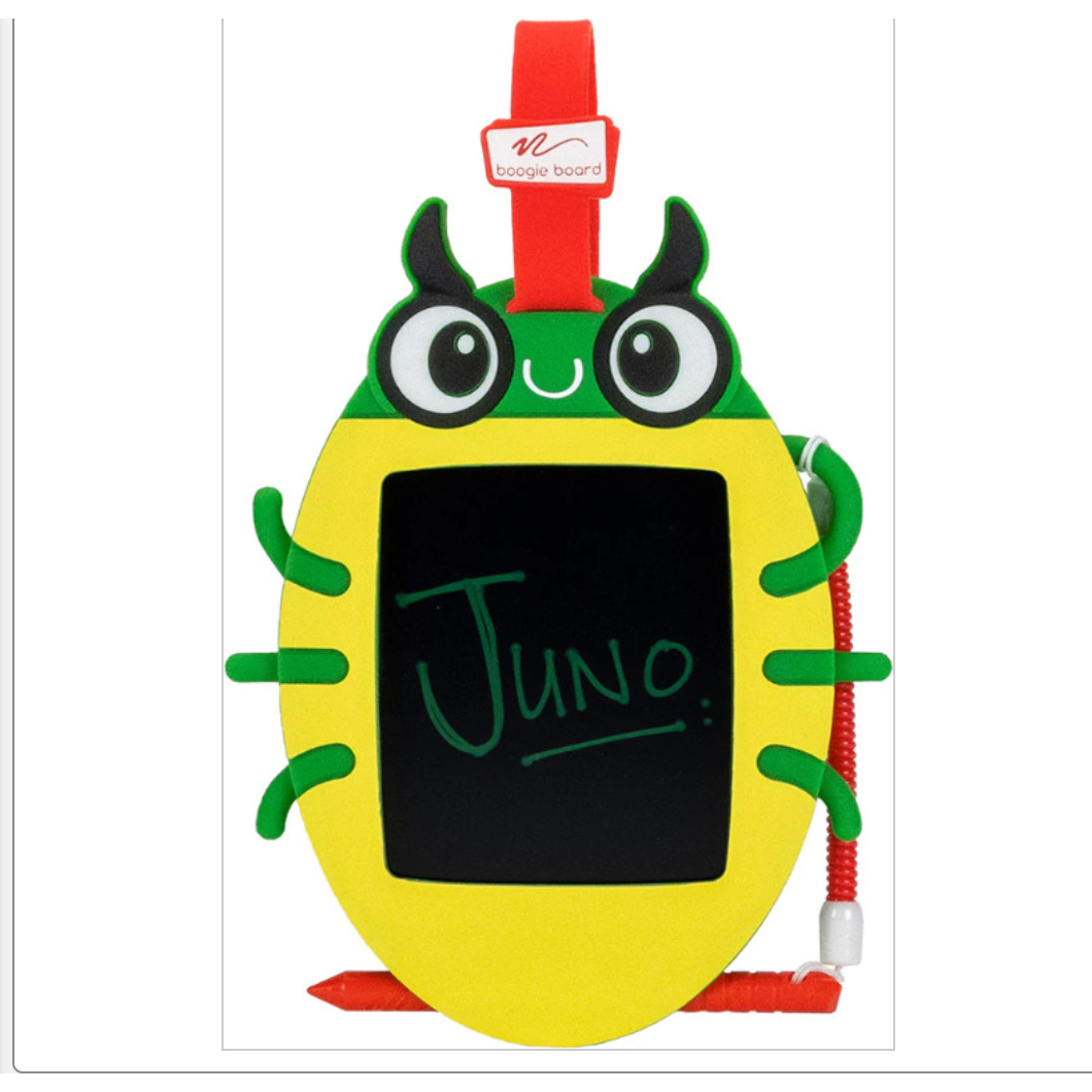 Boogie Board Sketch Pals™ Doodle Board - Juno the Beetle-Boogie Board-Little Giant Kidz