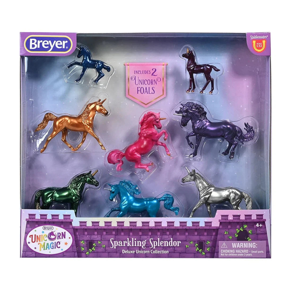 Breyer Sparkling Splendor Deluxe Unicorn Collection-BREYER-Little Giant Kidz