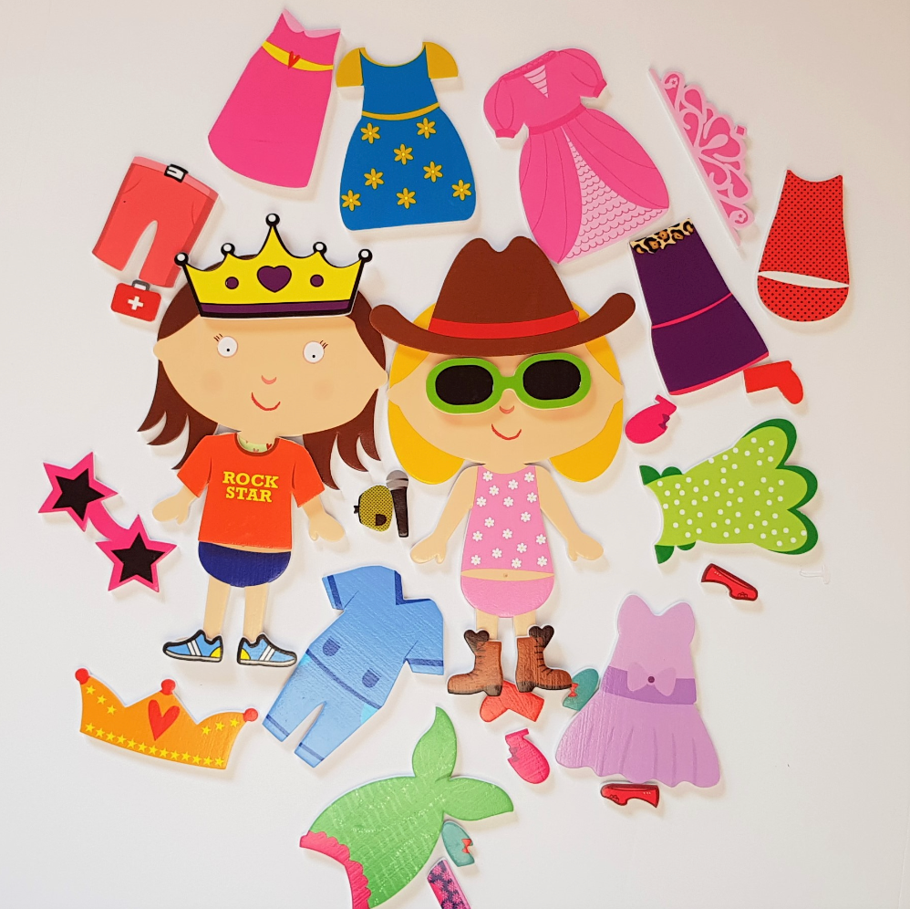 Buddy & Barney Bath Time Stickers - Fancy Dress-Buddy & Barney-Little Giant Kidz