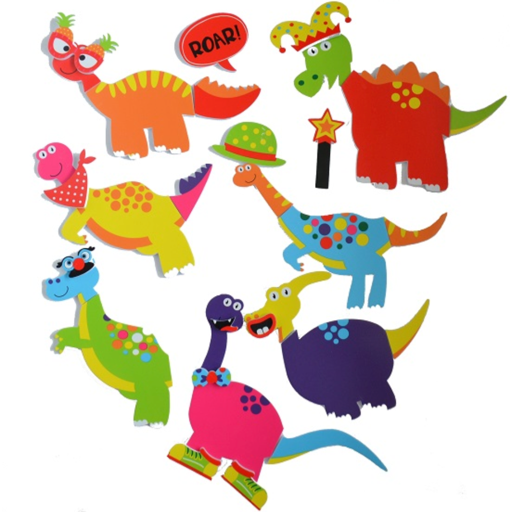 Buddy & Barney Bath Time Stickers - Weird and Wonderful Dinosaurs-Buddy & Barney-Little Giant Kidz