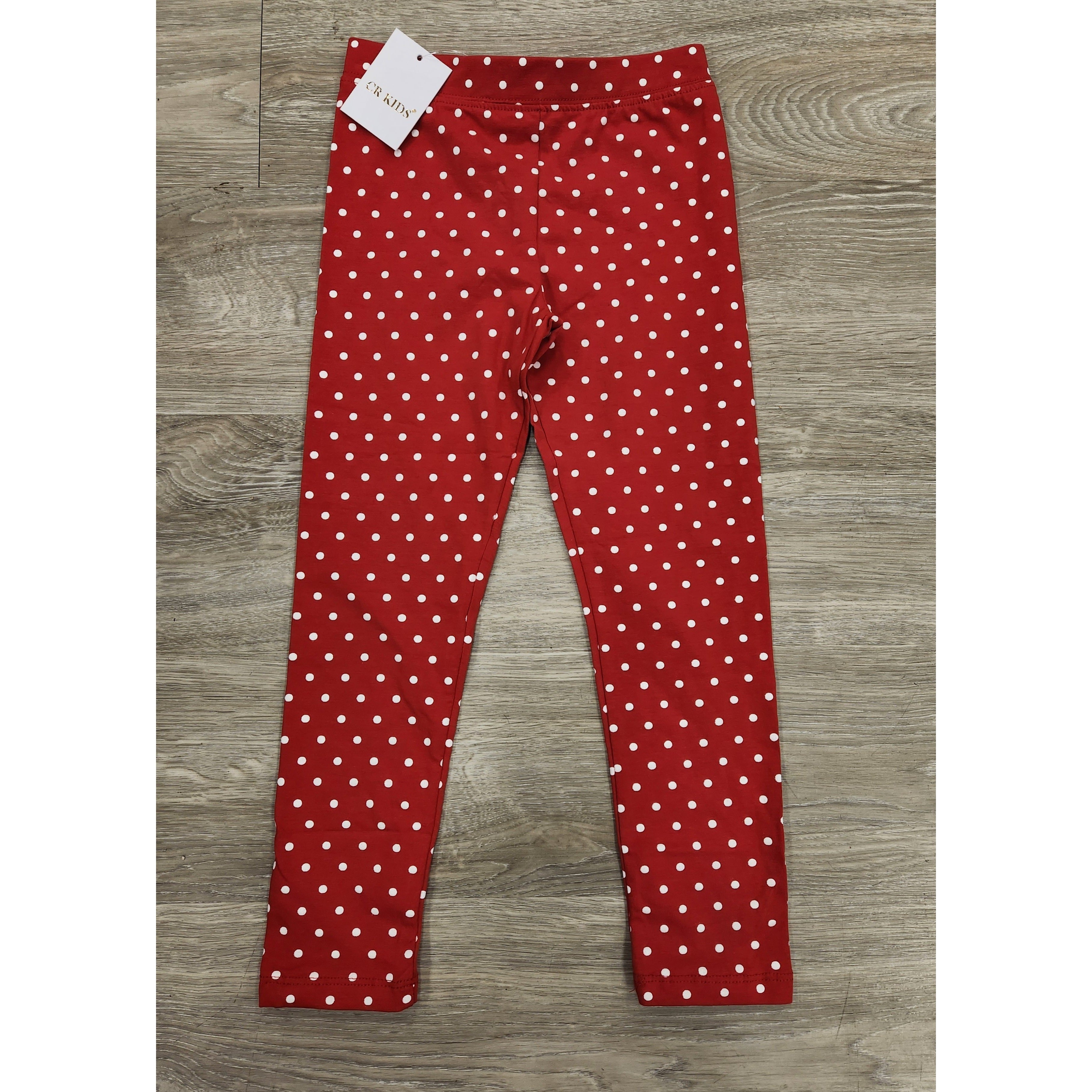 CR Kids Red Dot Legging-CR KIDS-Little Giant Kidz