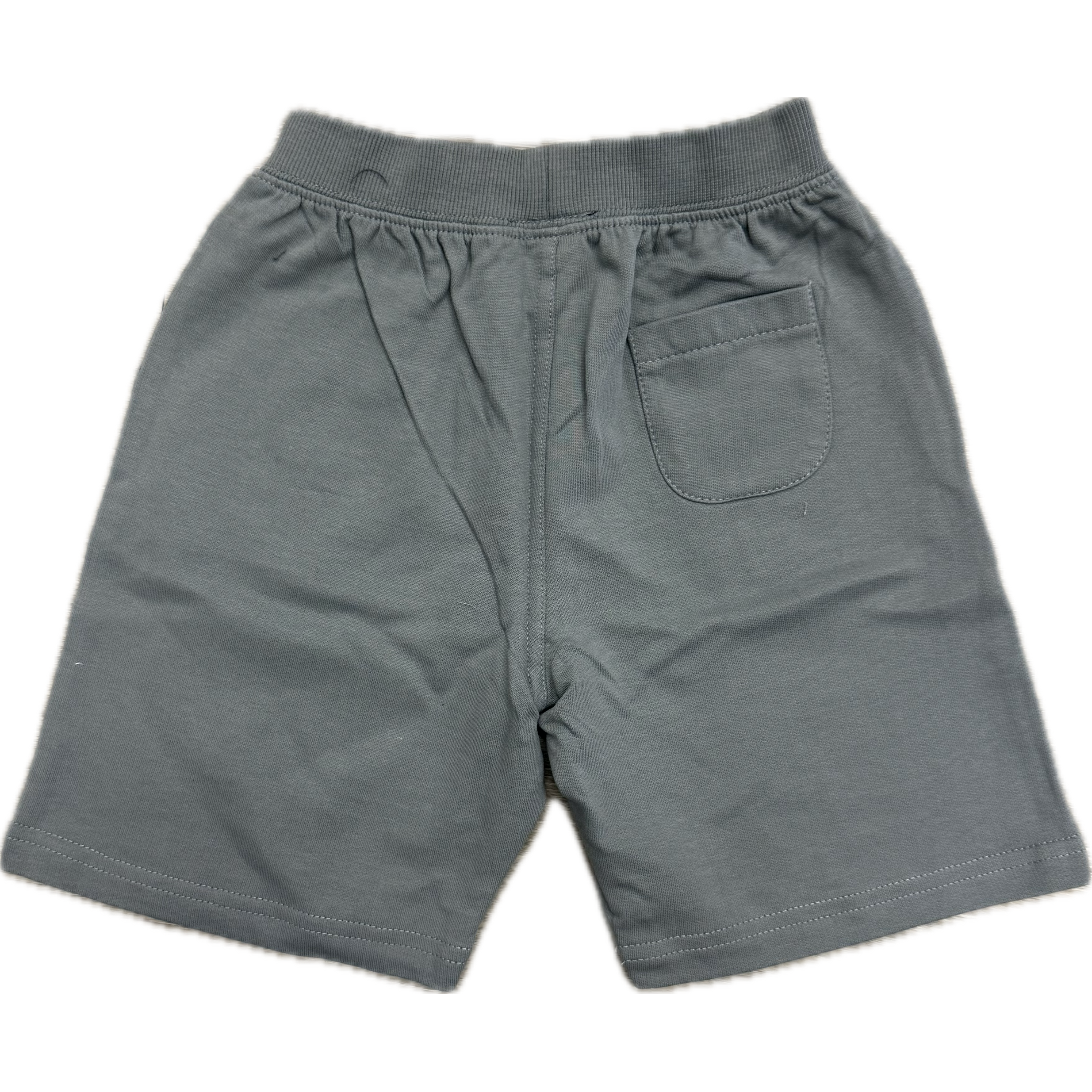 CR Sports Boy's Terry Shorts- Stone Grey-CR SPORTS-Little Giant Kidz