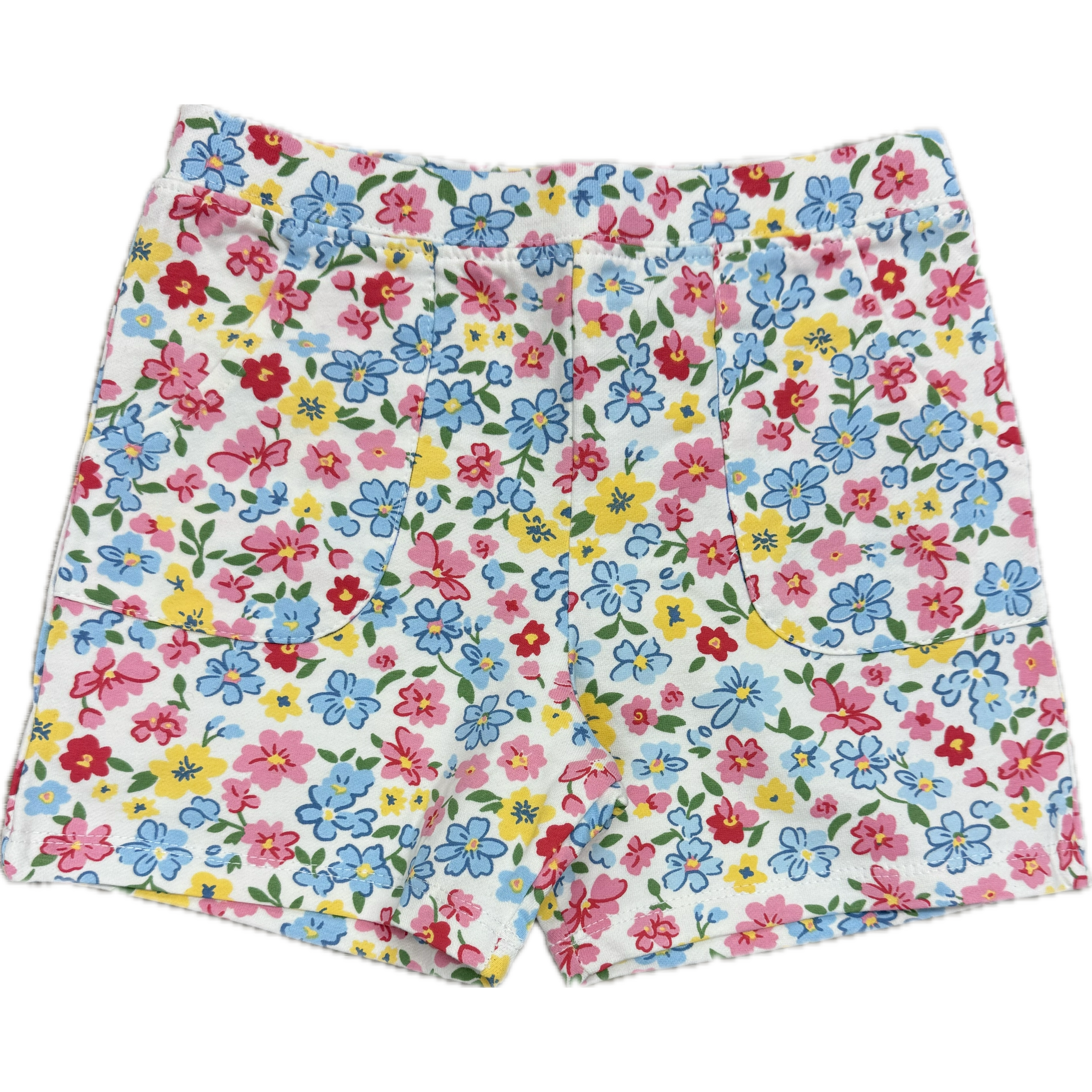 CR Sports Girls TShorts- Floral Print-CR SPORTS-Little Giant Kidz