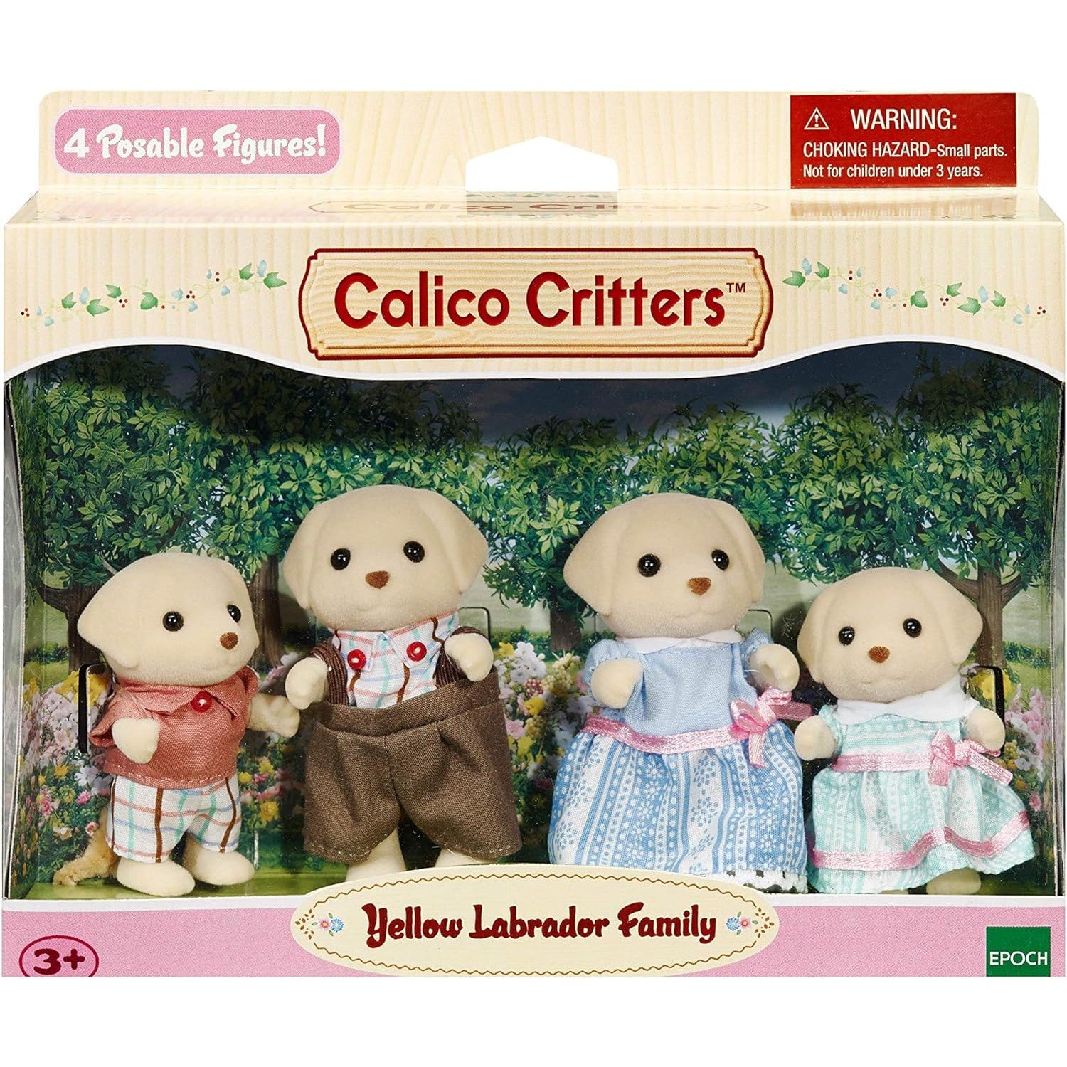 Calico Critters Yellow Labrador Family-EPOCH Everlasting Play-Little Giant Kidz