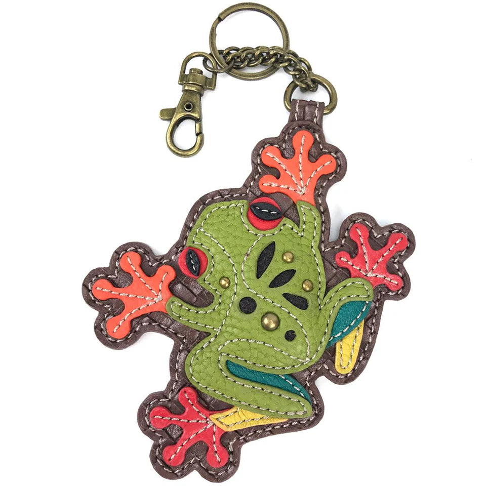 Chala Key Fob/Coin Purse - Frog-Chala Group-Little Giant Kidz